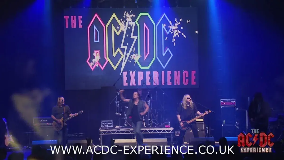 The AC/DC Experience, the Lancashire, England AC/DC tribute band, performing live