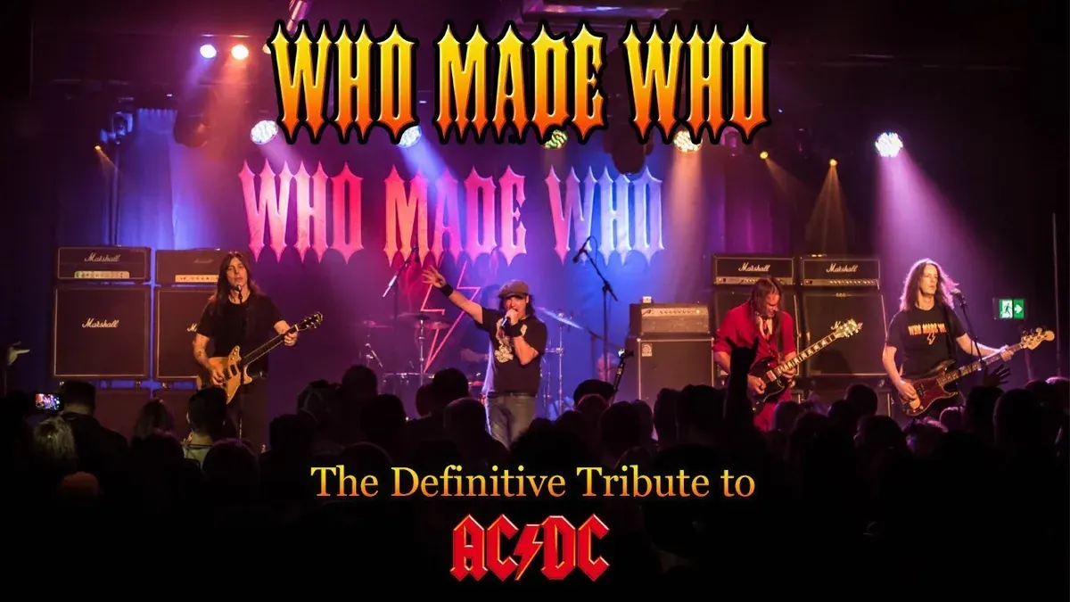 Who Made Who, the Massachusetts AC/DC tribute band, performing If You Want Blood live