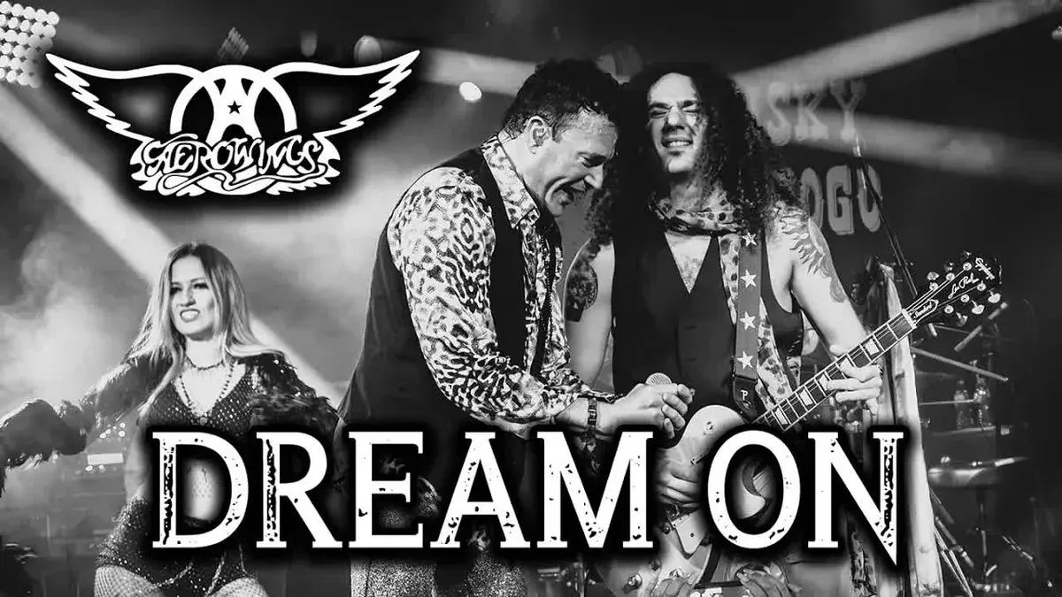 Aerowings Aerosmith tribute band with singer Paulie Z performing Dream On live