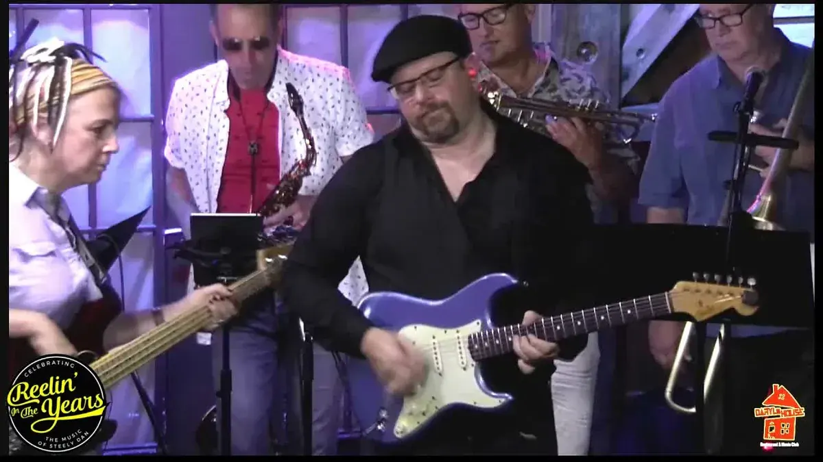 Pretzel Logic, Southern California Steely Dan revue, performing Reelin' in the Years live