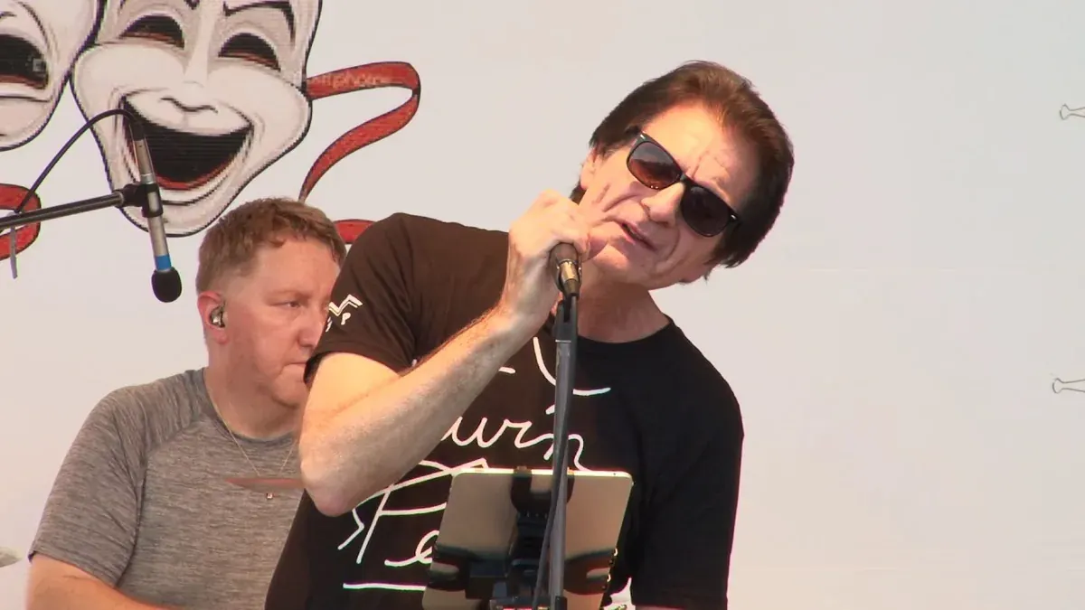 The Royal Scam, New Jersey Steely Dan tribute band, performing at the Linden concert series in 2017