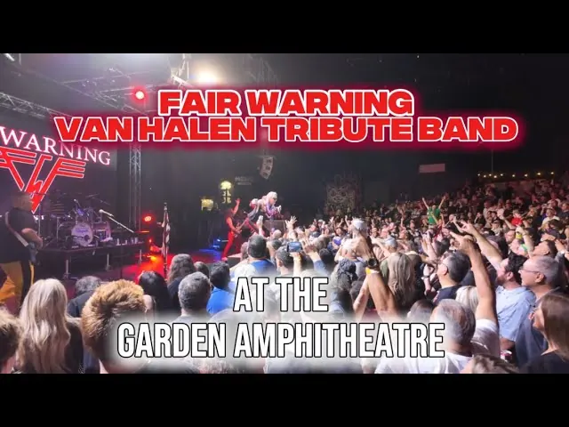PANAMA by Van Halen Tribute Band FAIR WARNING at the GARDEN AMP