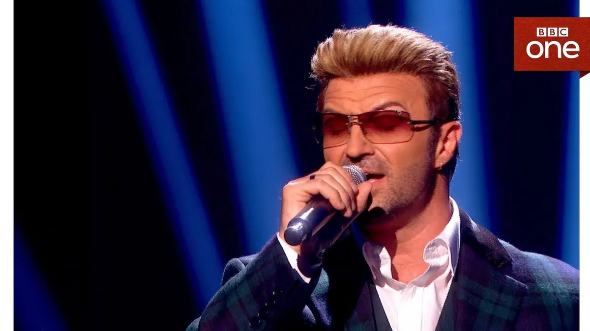 George Michael tribute act Rob Lamberti sings Father Figure - Even Better Than the Real Thing