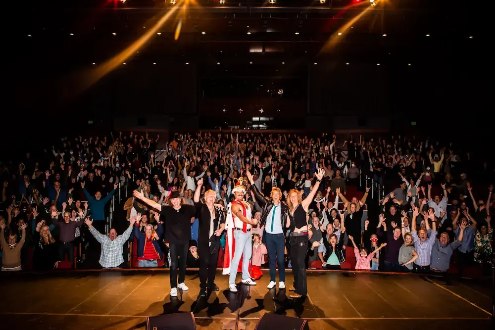 Another Sold Out Show for the band voted as our #1 Best, capturing the essence of Freddie Mercury.